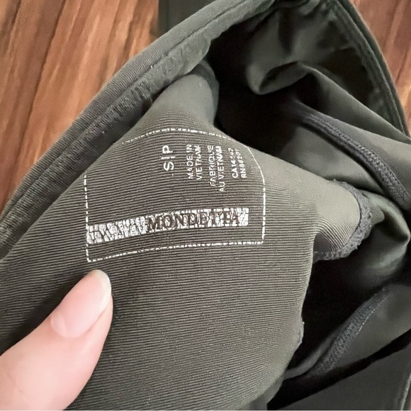 Mondetta Army Green Athletic Leggings - Picture 2 of 4